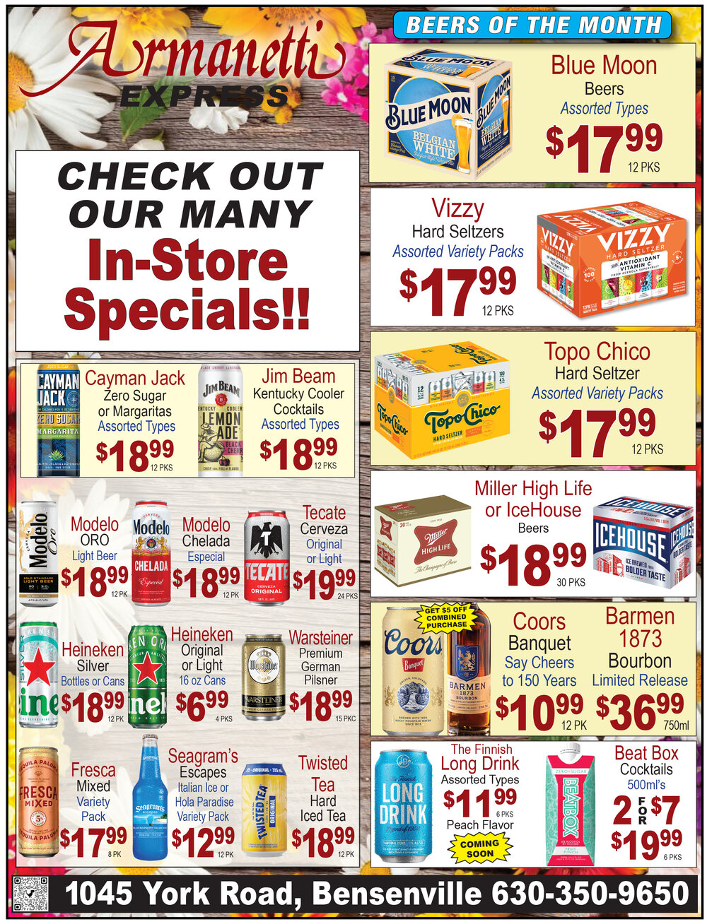 Bensenville Monthly Ad Beverage Marts Corporate