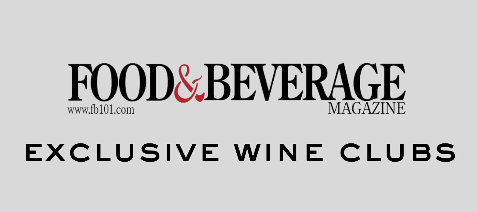 Food & Beverage Magazine Wine Clubs Gary's Wine & Marketplace