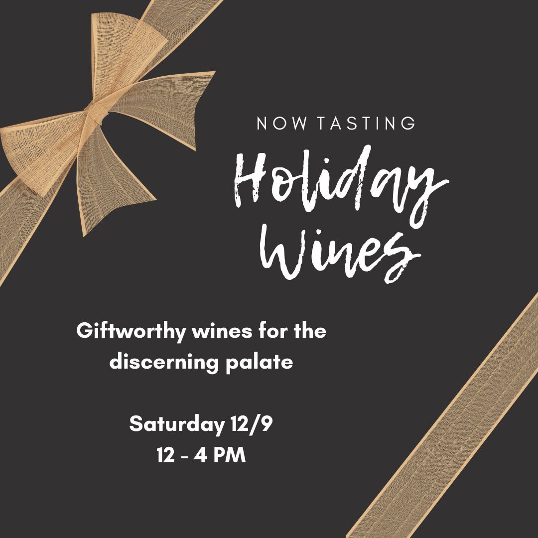 Holiday Wine Tasting VINTAGES Adventures in Wine, Concord, MA, Concord, MA