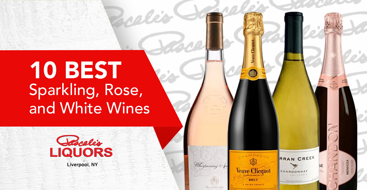 10 Best Sparkling, Rose, and White Wines Your Local Liquor Store in