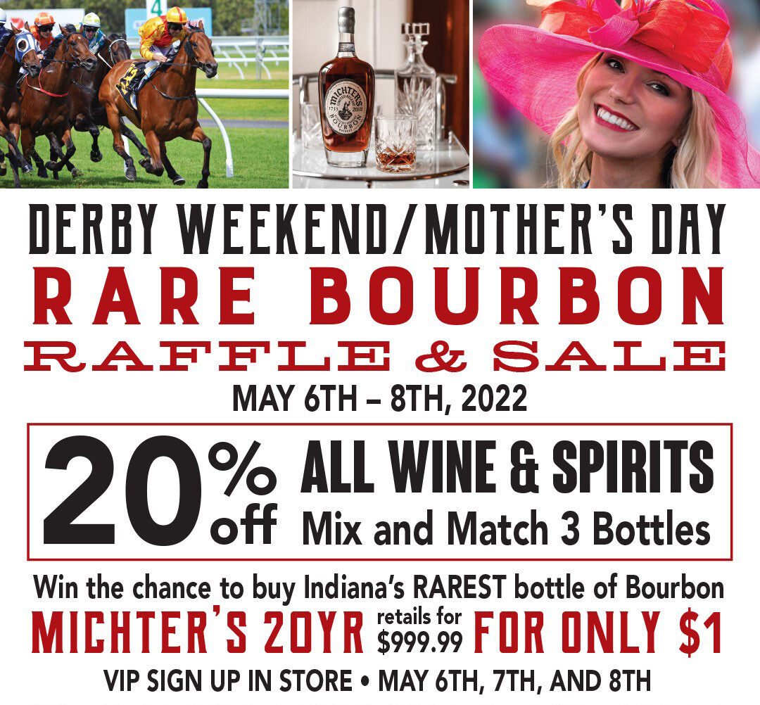 Derby Weekend / Mother's Day Raffle Big Red Liquors