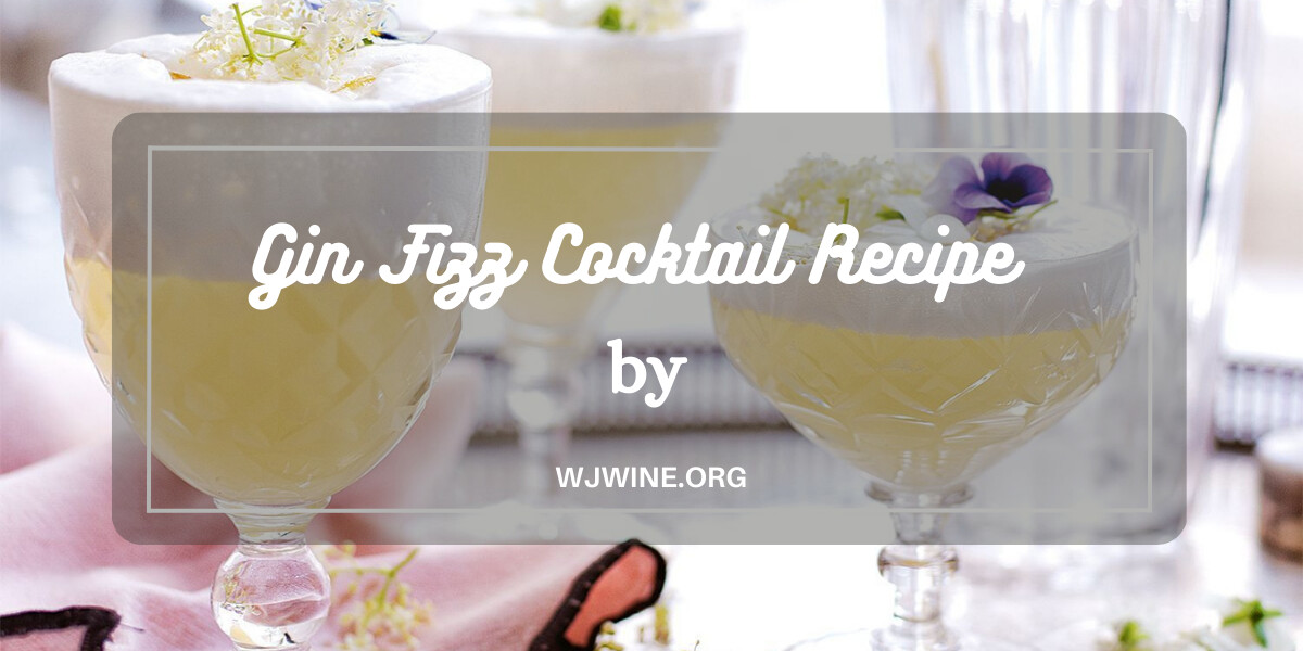 How to Make the Perfect Gin Fizz Cocktail? Online Liquor Store NYC