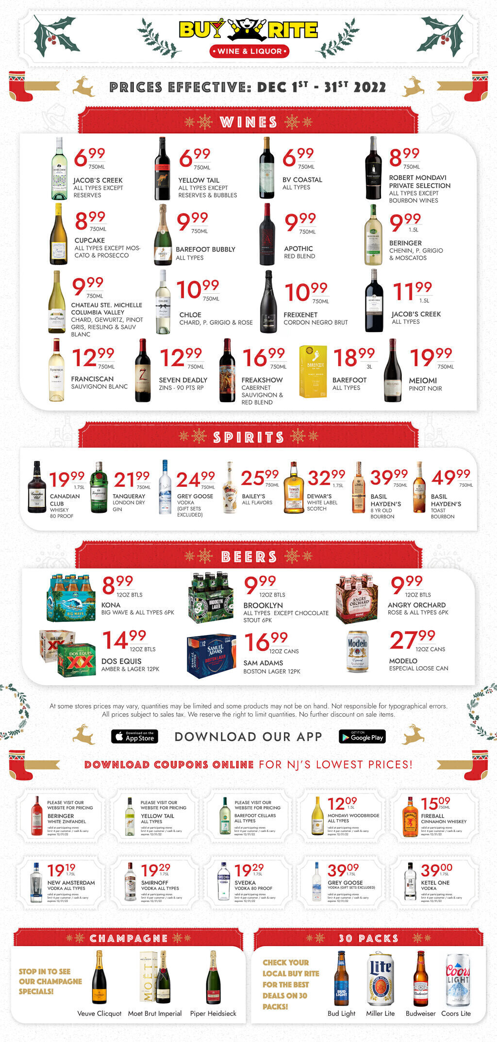 Monthly Specials Buy Rite Liquors Buy Rite Wine & Liquor
