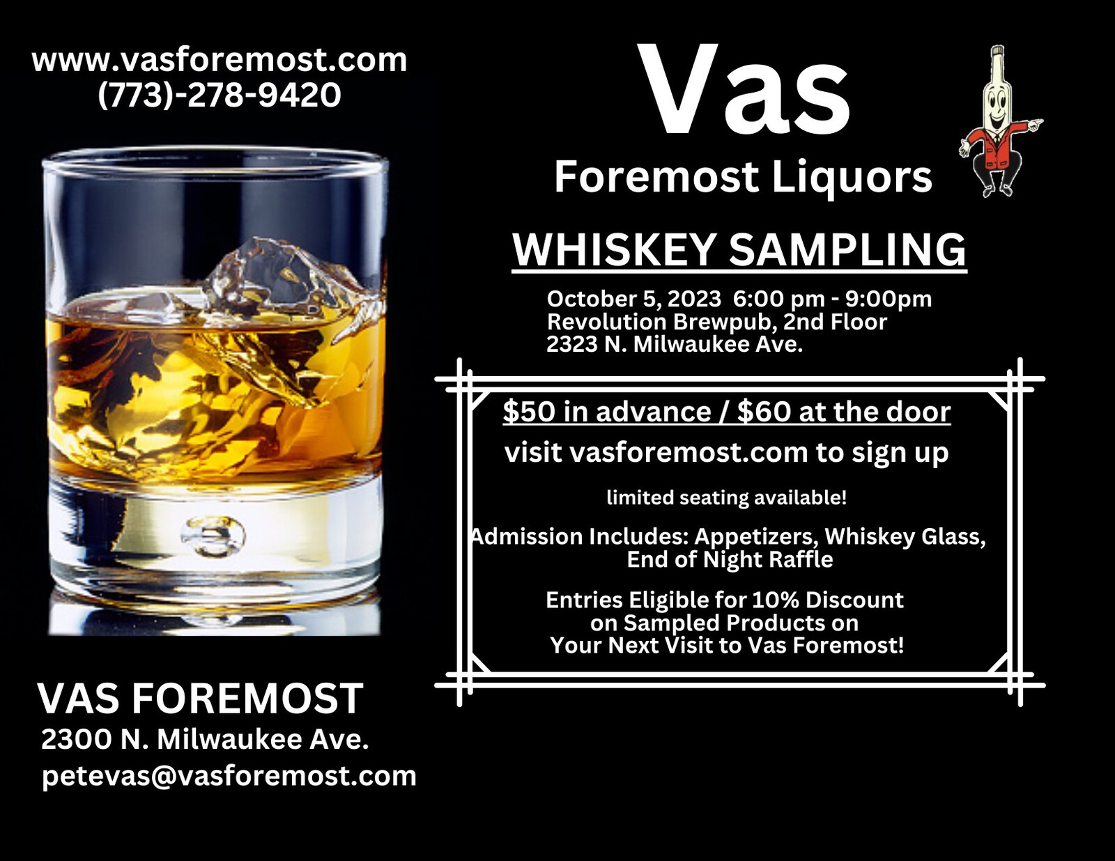 Vas Foremost Liquors Chicago IL, Chicago, IL