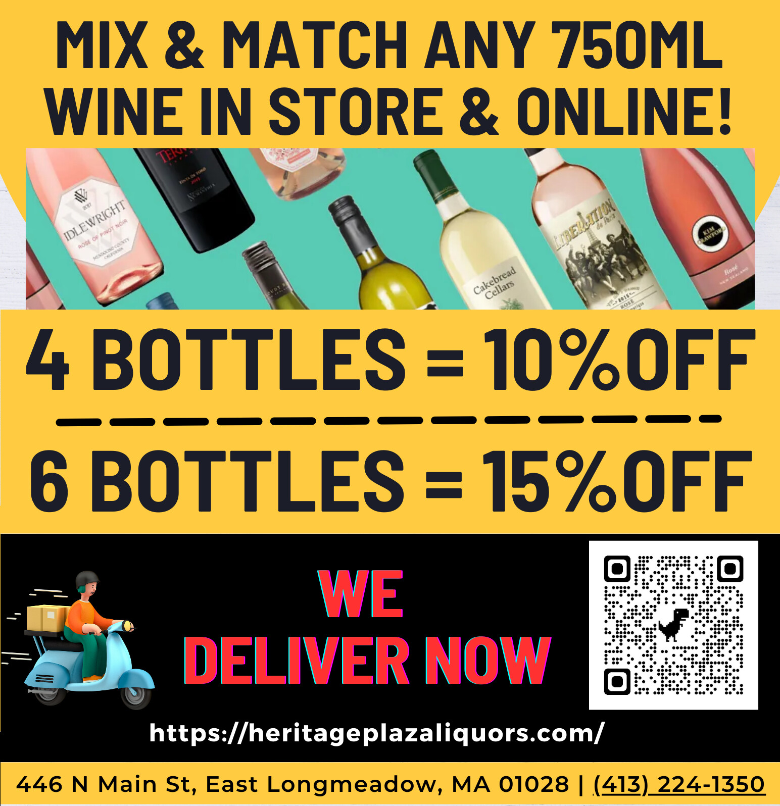 Current Specials Heritage Plaza Liquors Liquor store in East