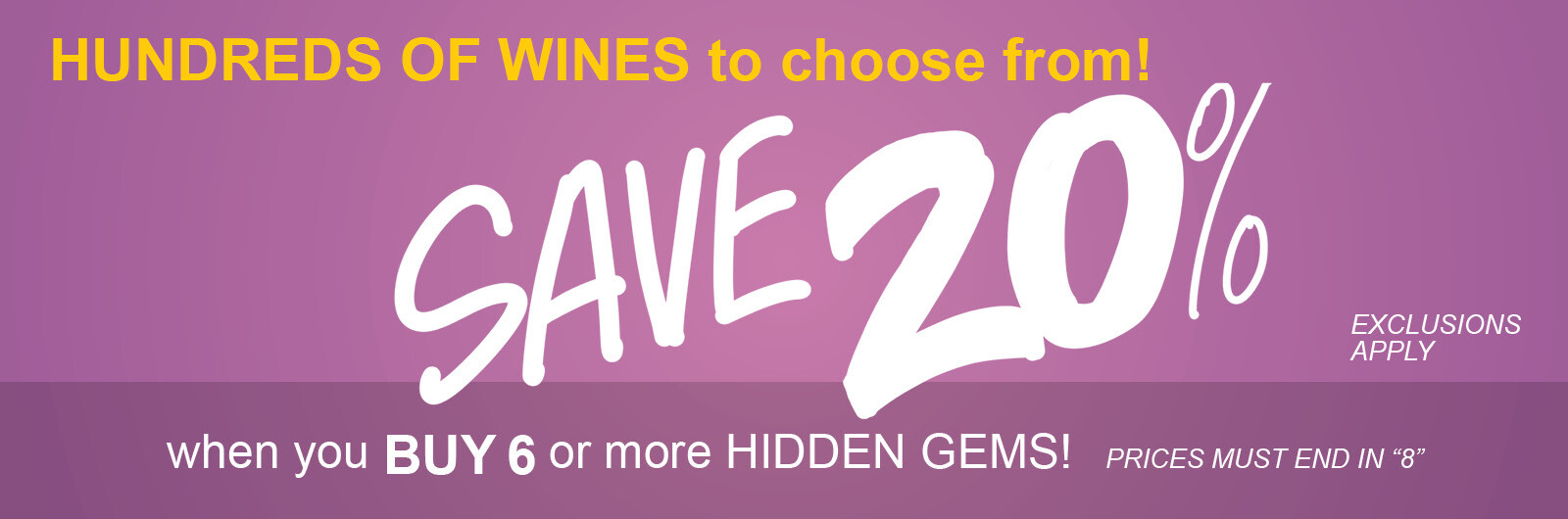 Hidden Gems 20 Percent Easter Stew Leonard's Wines & Spirits of