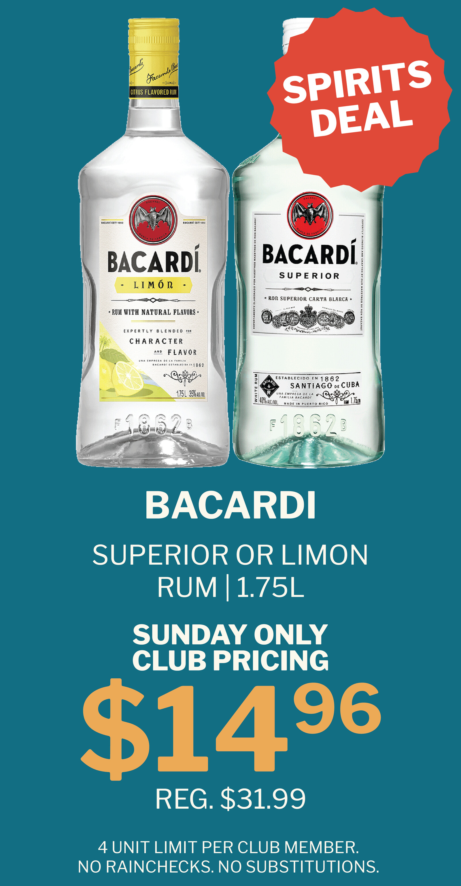 Sunday Specials Top Ten Liquors, Minneapolis MN