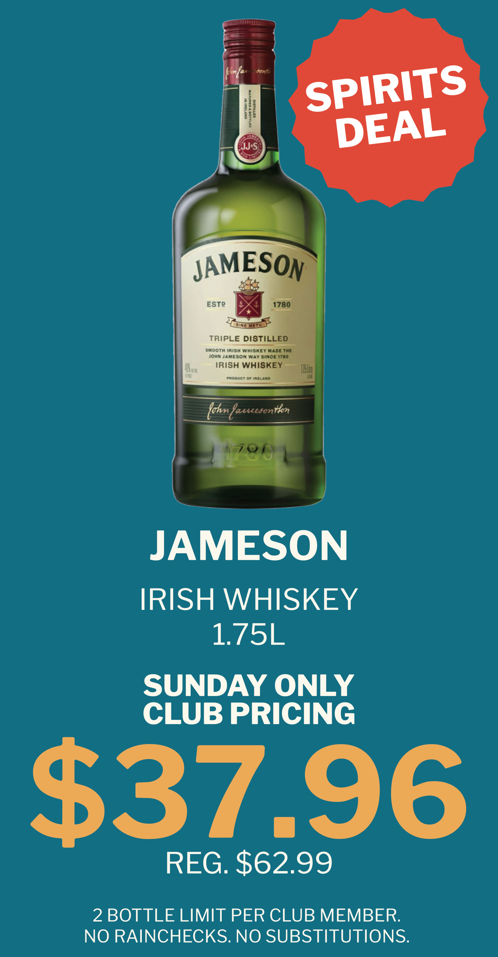 Sunday Specials Top Ten Liquors, Minneapolis MN