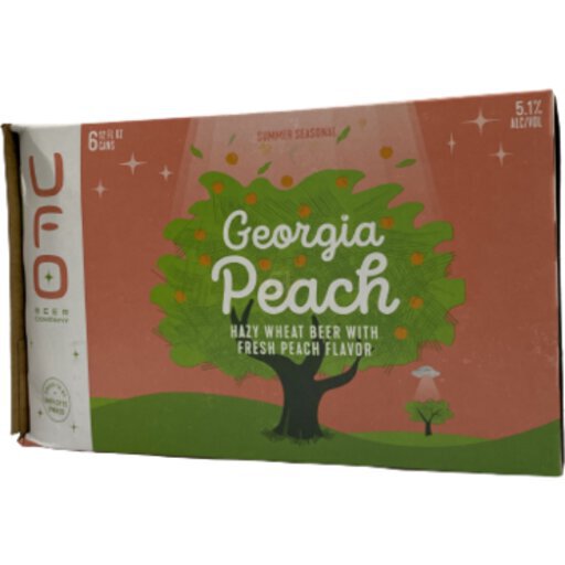UFO Peach Hefeweizen 12oz Cans 12OZ The Beer & Beverage