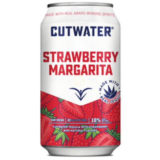 Cutwater Spirits Strawberry Margarita Can Happy Cork, Brooklyn, NY