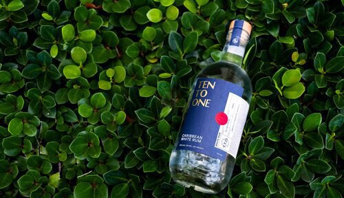 Ten To One Caribbean White Rum 50ml