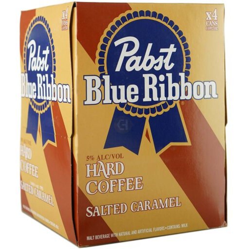 Pabst Blue Ribbon Hard Coffee Salted Caramel 12OZ Liquor Barn