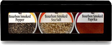 Bourbon Barrel Foods 3 Spice Pack Garlic Salt Chili Powser