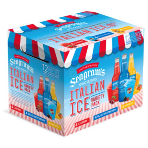 Seagram's Escapes Italian Ice Variety Buy Rite Wine & Liquors