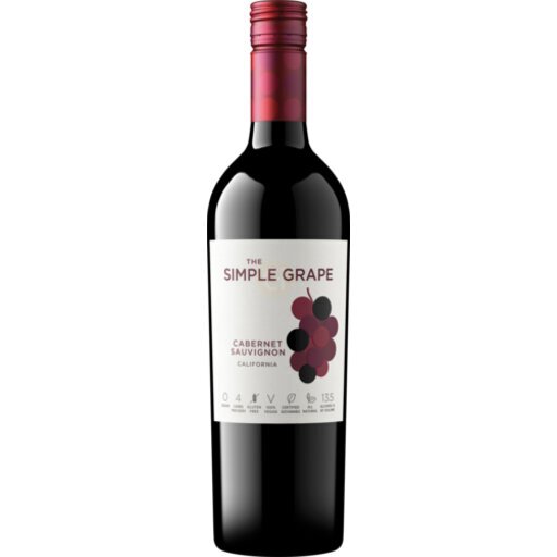 The Simple Grape Zero Sugar Low Calorie Gluten Free Sauvignon