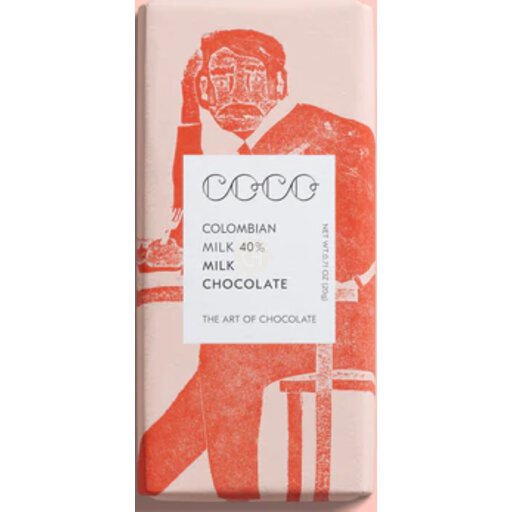 Coco Chocolatier Colombian Milk 20g Mini Bar Brown Derby Liquor Store