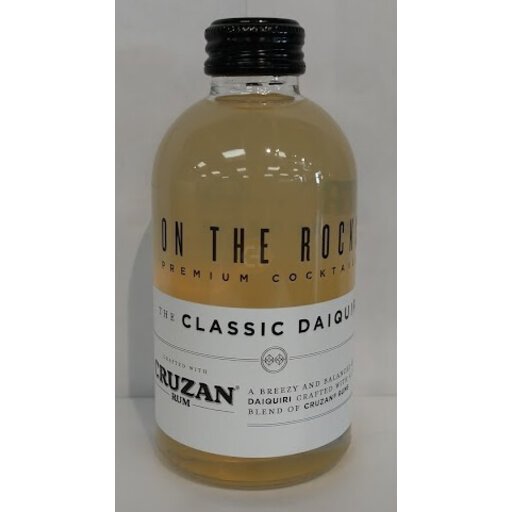 On The Rocks Classic Daiquiri Rtd Cocktail W Cruzan Rum Virgin Islands