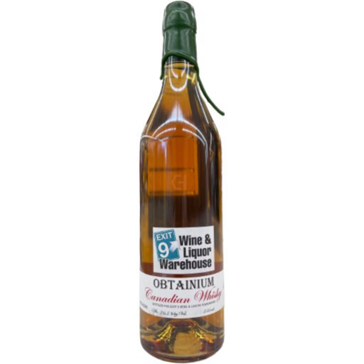 Obtainium 26 Year Single Barrel Canadian Whisky Exit 9 Wine & Liquor