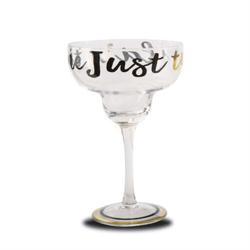 Just Tequila Gold Margarita Glass