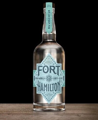 Fort Hamilton Copper Pot Still Non Chill Filtered New World Dry Gin