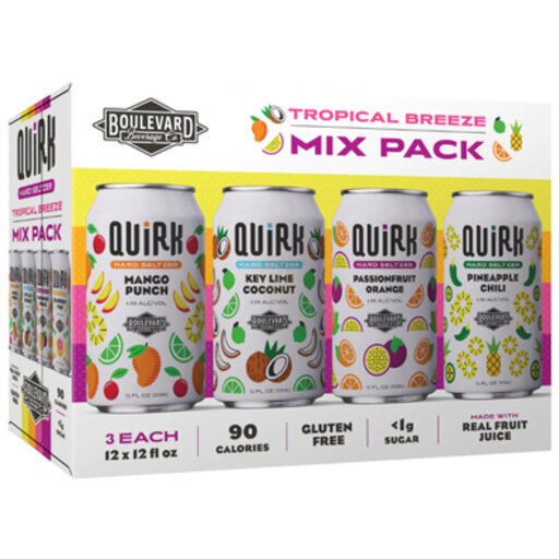 BOULEVARD QUIRK TROPICAL BREEZE 12OZ The Fridge Wholesale Liquor, Manhattan, KS