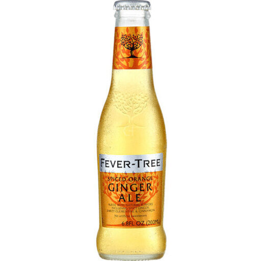 Fever Tree Blood Orange Ginger Beer Non Alcoholic England 200ML Gary