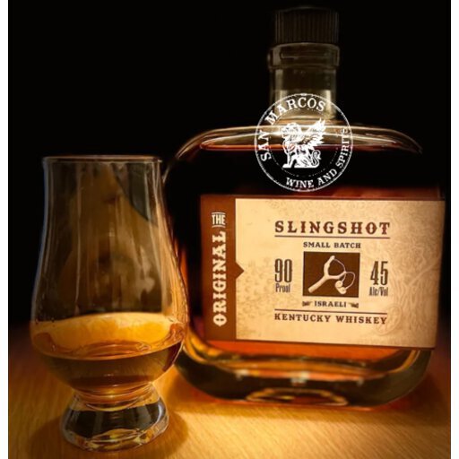 Legends Distillery of Israel Slingshot Small Batch Kentucky Whiskey
