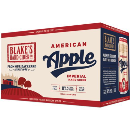 Imperial Blake's Hard Cider American Apple Hard Cider 12Oz