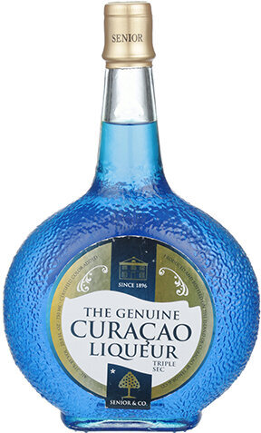 blue curacao liqueur