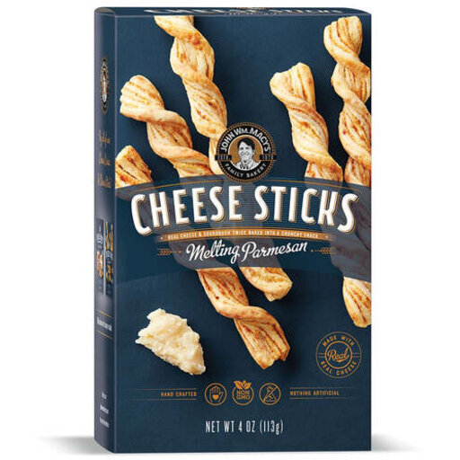 John Wm Macy's Melting Parmesan Cheese Sticks 4oz