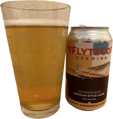 Flyteco Brewing Aeromexico Mexican Lager 6cn - Hazel's Beverage World ...