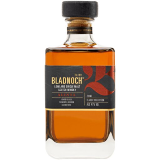 Bladnoch Alinta Cream/White Lowland Single Malt Scotch Whisky 750Ml
