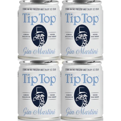 T Tip Top Gin Martini 100Ml