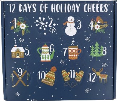 12 Days Of Cheer Mixed Spirits Advent Calendar 50ML - Exit 9 Wine & Liquor  Warehouse, Clifton Park, NY