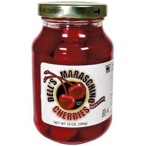 REESE CHERRY MARASCHINO RED STE-10 OZ -Pack of 12