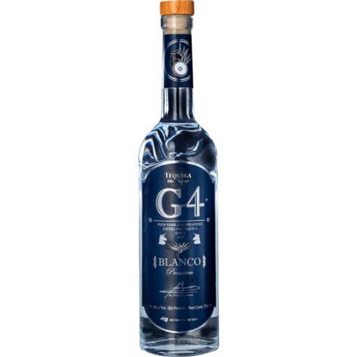 G4 Tequila Blue/Black Blanco (70cl)