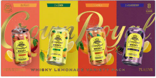 Crown Royal Whisky Lemonade Variety Pack 12OZ - The Party Source ...