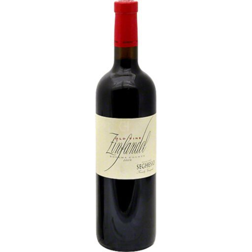 Seghesio Old Vine Zinfandel Corkscrew Johnny's, Richfield, OH