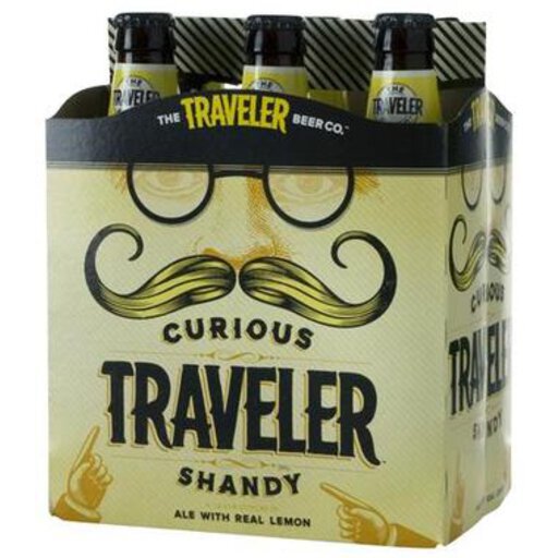 The Traveler Beer Co Curious Traveler Lemon Shandy 6 Pack Bottles 12OZ Park Beverage, Scotch