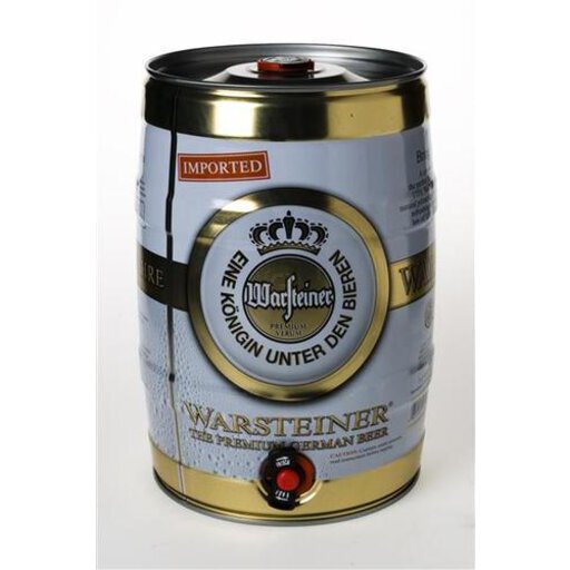 Warsteiner Can 5 Liter Mini Keg Jersey City Super Buy Rite