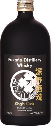 Fukano Distillery Edition 2019 Whiskey Distilled From Rice Japan