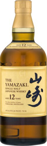 Yamazaki 12 Year Single Malt Japanese Whiskey