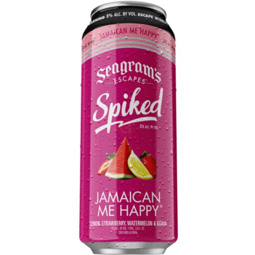 Seagram's Spiked Jamaican Me Happy 24oz Can 23.5OZ Belmont Beverage