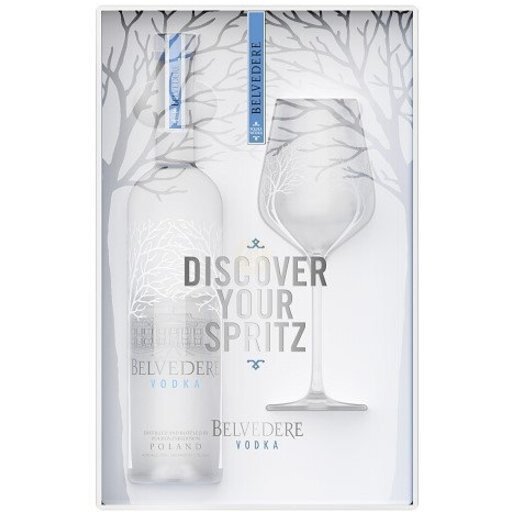 Belvedere Vodka Gift Set with Glass