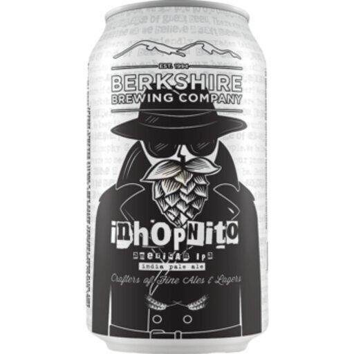 Berkshire Brewing Comapny Inhopnito American IPA 12OZ 4000 Wines