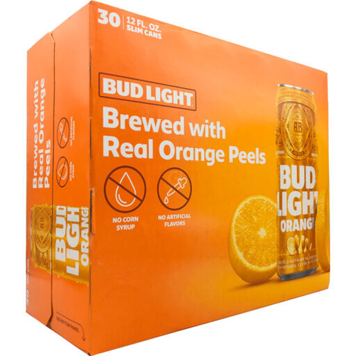Bud Light Orange 12oz Cans