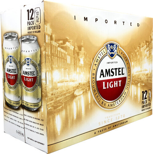 Amstel Light 12oz Cans
