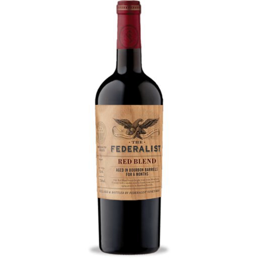 Federalist Bourbon Barrel Aged Red Blend Cork N Bottle Mt Holly