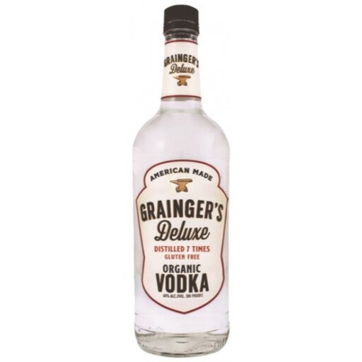 Grainger's Deluxe Organic Gluten Free Vodka Beer, Wine, and Liquor