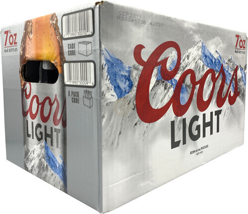 Coors Light 7oz Bottles